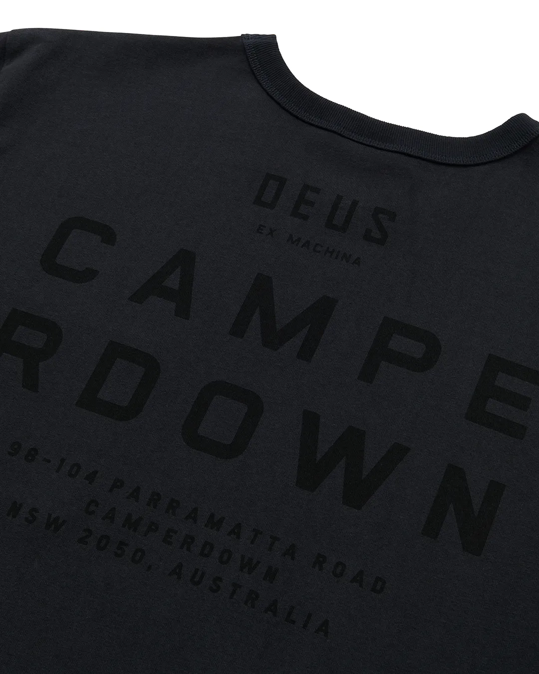 Camperdown Address Tee - Anthracite