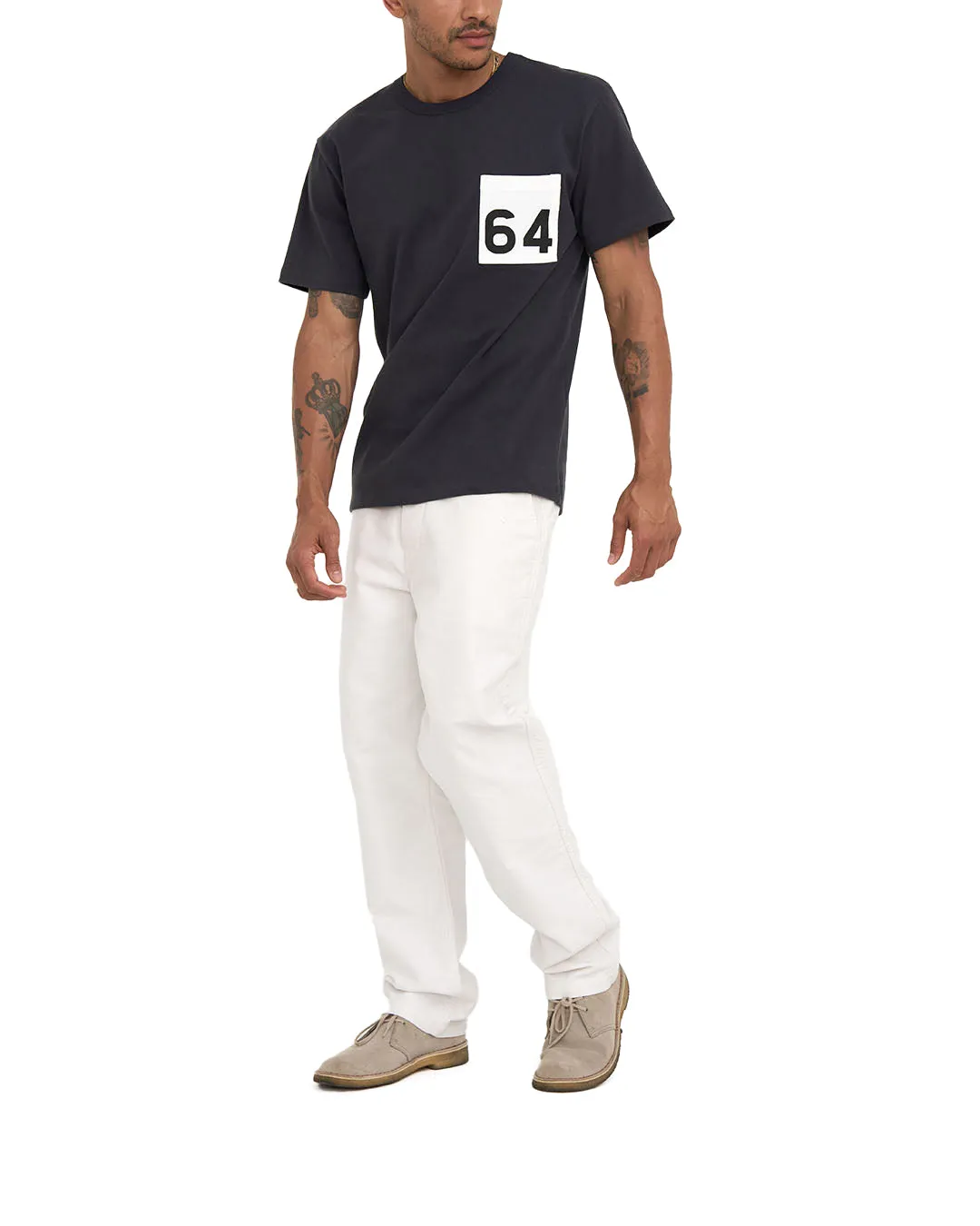 Camperdown Address Tee - Anthracite