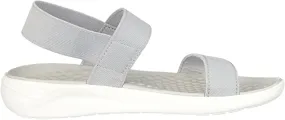 Crocs LiteRide women's welded slipper 205106-00J light grey