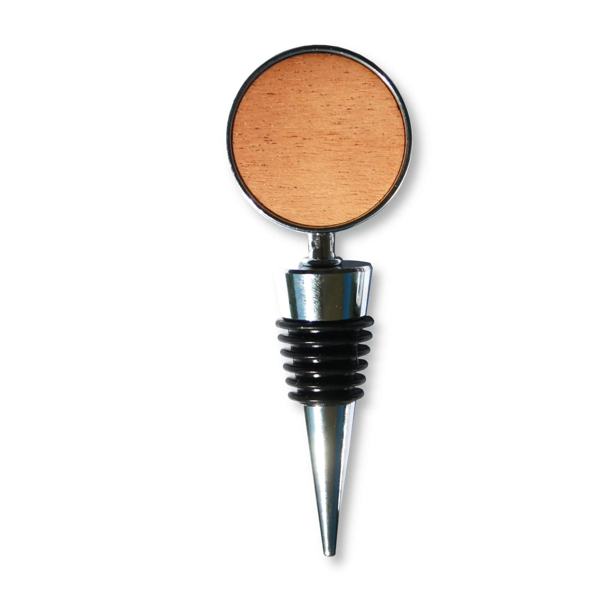 Customizable Cone Wine Bottle Stopper (Trophy Style)