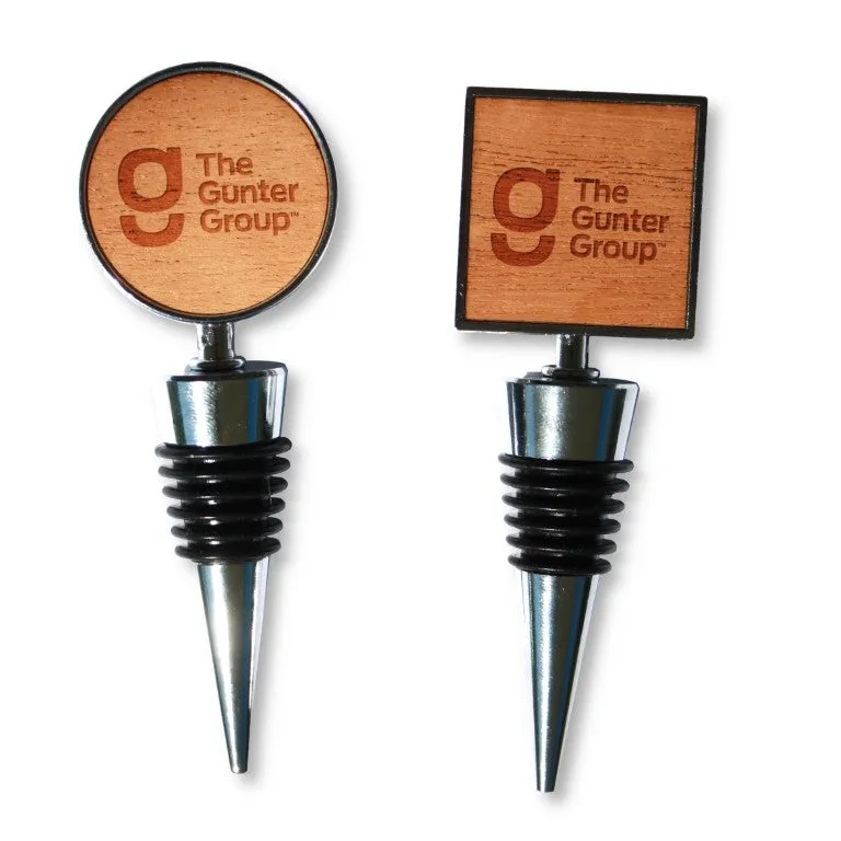 Customizable Cone Wine Bottle Stopper (Trophy Style)