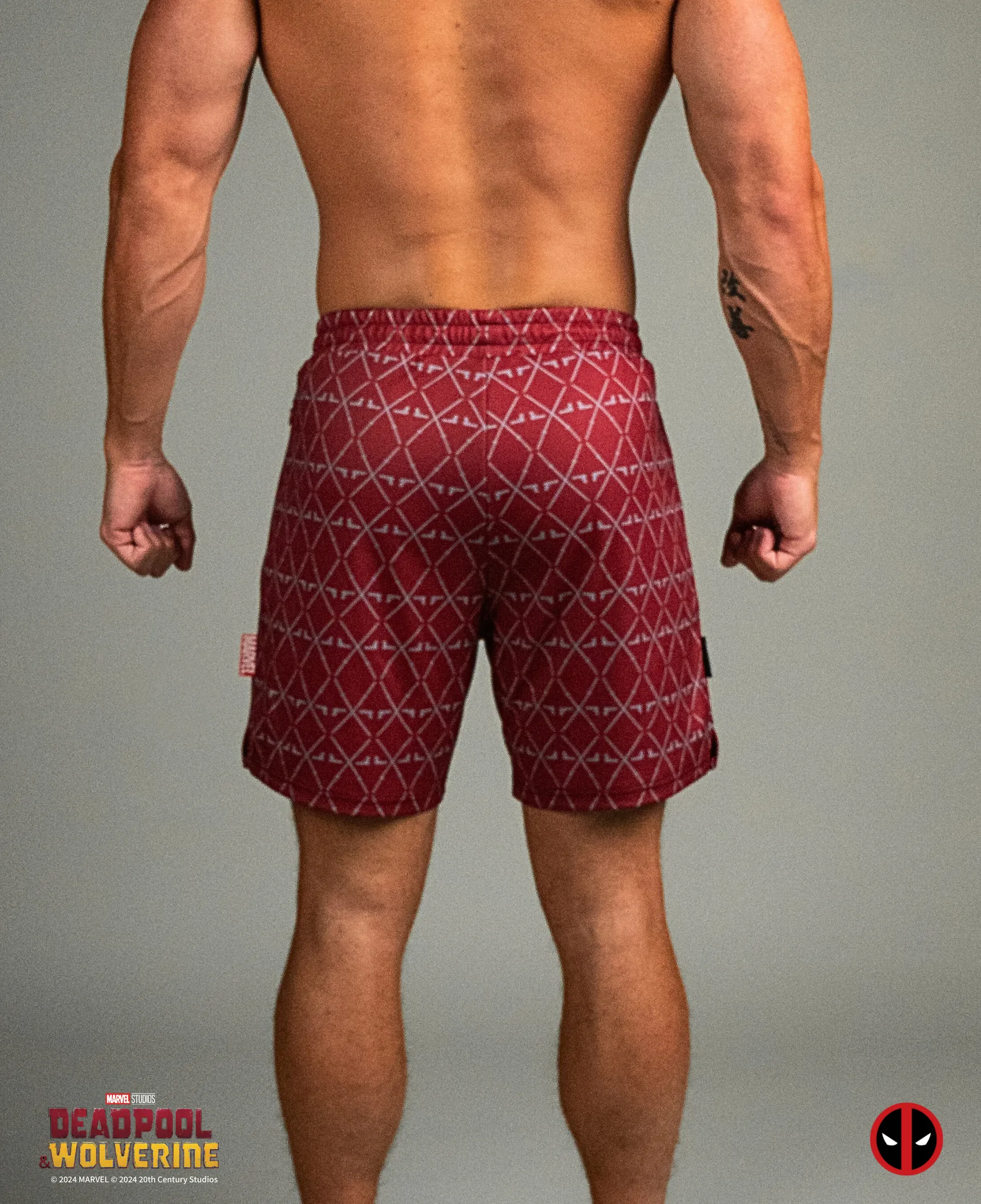 DEADPOOL Shorts - Red