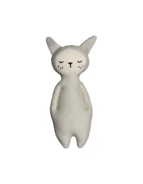 FABELAB - SOFT RATTLE - BUNNY - LIGHT GREY