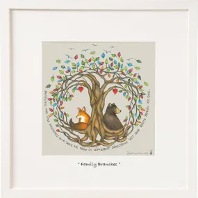 Family Branches Framed Print