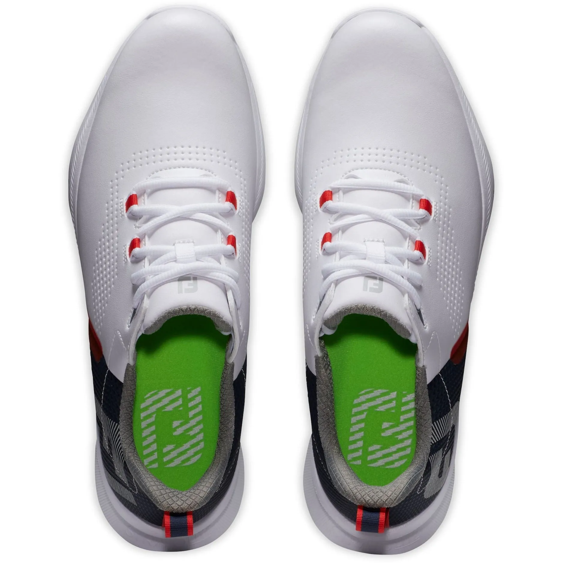 Footjoy Fuel 2023 White Navy Lime