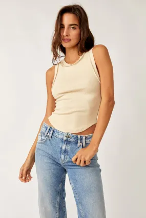 Free People Kate Tee - Bleach Sand