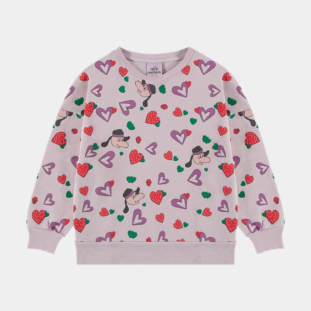 Love all over Sweatshirt