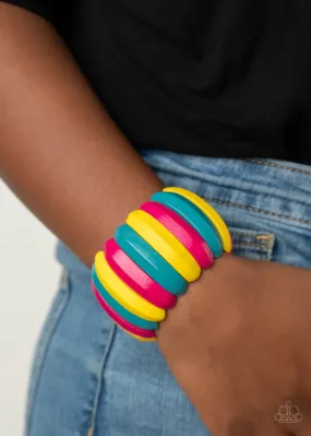 Paparazzi Colorfully Congo - Multi Bracelet