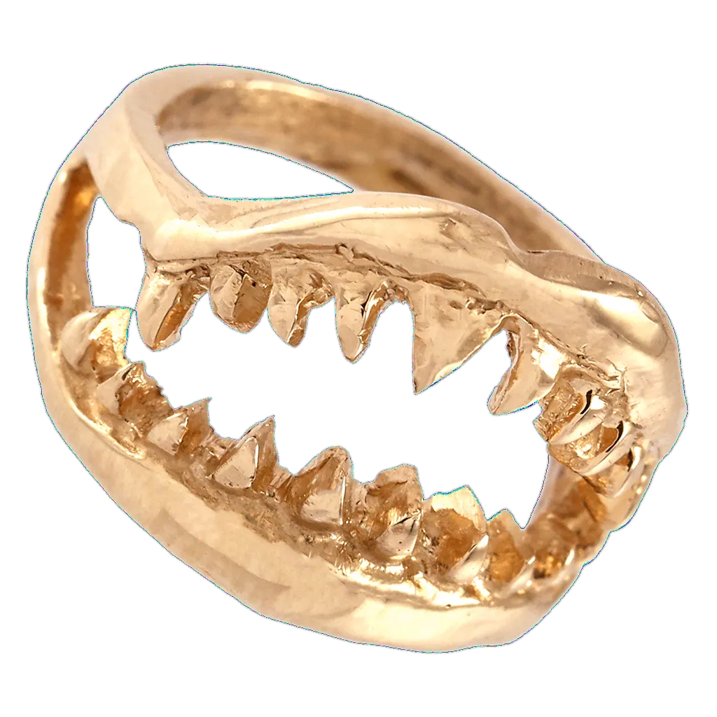 Rose Gold Jaws Ring