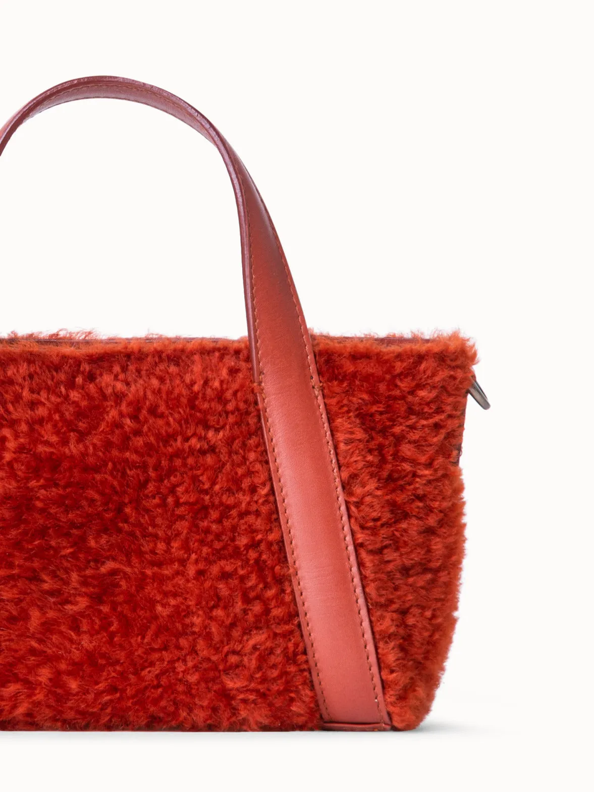 Small Alexa Tasche aus Shearling